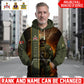 Personalized Canada Soldier/Veteran Camo with Name and Rank Hoodie Sweater All Over Printed - 1762905605