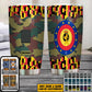 Personalized Belgian Veteran/Soldier With Rank And Name Camo Tumbler All Over Printed - 3004230004