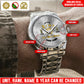 Personalized Ireland Soldier/Veteran with Name, Year and Rank Diamond-Cut Bezel Watch - 17623008