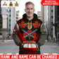 Personalized Canada Soldier/Veteran Camo with Name and Rank Hoodie Sweater All Over Printed - 1761955204