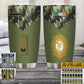 Personalized Ireland Veteran/ Soldier With Rank And Name Camo Tumbler All Over Printed - 1685491202- D04