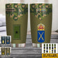 Personalized Sweden Veteran/ Soldier With Rank And Name Camo Tumbler All Over Printed - 3105230003 - D04