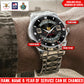 Personalized UK Soldier/Veteran with Name and Rank Diamond-Cut Bezel Watch - 1761350401