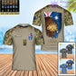 Personalized Australia Solider/ Veteran Camo With Name And Rank T-Shirt 3D Printed - 0501240005