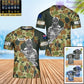 Personalized Australia Solider/ Veteran Camo With Name And Rank T-Shirt 3D Printed - 0601240002