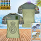 Personalisiertes niederländisches Soldaten-/Veteranen-T-Shirt im Camouflage-Stil mit Namen und Rang, 3D-Druck – 0502240001