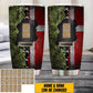 Personalized Danish Veteran/Soldier With Rank And Name Camo Tumbler All Over Printed - 1683504002