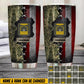 Personalized Austrian Veteran/Soldier With Rank And Name Camo Tumbler All Over Printed - 1683504002