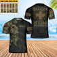 Personalisiertes T-Shirt mit Schweizer Soldaten-/Veteranen-Tarnmuster und Namen und Rang, 3D-Druck – 0302240003