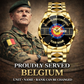 Personalized Belgium Soldier/ Veteran With Rank and Name Gentleman Crystal Metal Watch - 17388000