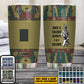 Personalized Belgian Veteran/Soldier With Rank And Name Camo Tumbler All Over Printed - 1683504003