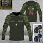 Personalized Canada Soldier/ Veteran Camo With Name And Rank Hoodie 3D Printed - 1210230001