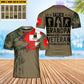 Personalized Swiss Soldier/ Veteran Camo With Name And Rank T-shirt 3D Printed - 17069184