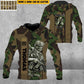 Personalized Swiss Solider/ Veteran Camo With Name And Rank Hoodie 3D Printed - 1912220019