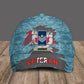 Personalized Rank And Name Canadian Soldier/Veterans Camo Baseball Cap - 1412220009