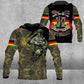 Personalized German Solider/ Veteran Camo With Name And Rank Hoodie 3D Printed - 2812220004