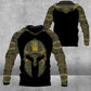 Personalized German Solider/ Veteran Camo With Name And Rank Hoodie 3D Printed - 2812220006