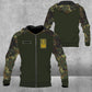 Personalized German Solider/ Veteran Camo With Name And Rank Hoodie 3D Printed - 2812220008
