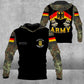 Personalized German Solider/ Veteran Camo With Name And Rank Hoodie 3D Printed - 2812220010