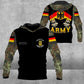 Personalized German Solider/ Veteran Camo With Name And Rank Hoodie 3D Printed - 1672185609