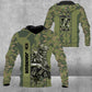 Personalized Norway Solider/ Veteran Camo With Name And Rank Hoodie 3D Printed - 3112220006