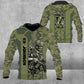 Personalized Norway Solider/ Veteran Camo With Name And Rank Hoodie 3D Printed - 3112220006