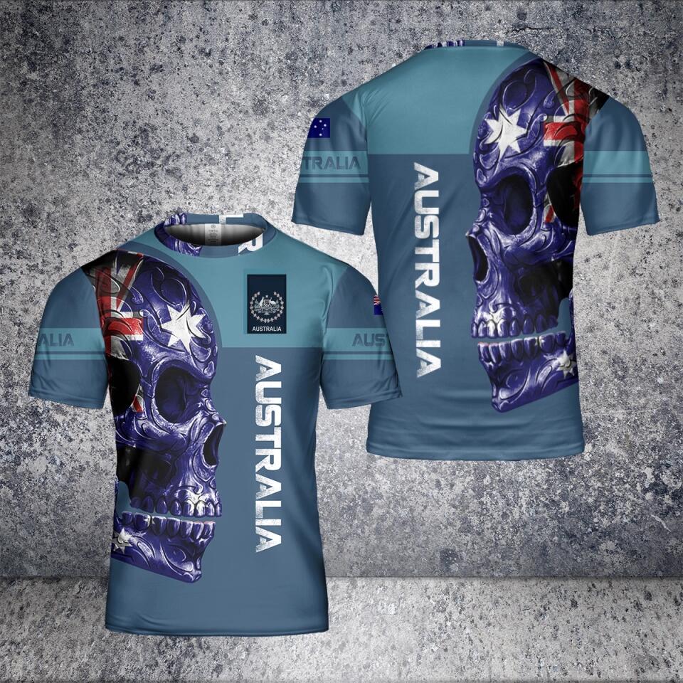 Personalized Australian Solider/ Veteran Camo With Name And Rank T-Shirt 3D Printed - 2812220005