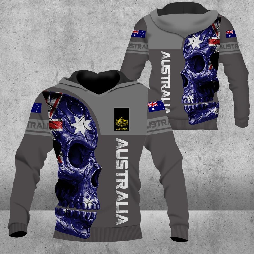 Personalized Australian Solider/ Veteran Camo With Name And Rank Hoodie 3D Printed - 2812220005