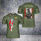 Personalized Canada Solider/ Veteran Camo With Name And Rank T-Shirt 3D Printed - 1001230006