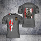 Personalized Canada Solider/ Veteran Camo With Name And Rank T-Shirt 3D Printed - 1001230006