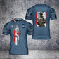 Personalized Canada Solider/ Veteran Camo With Name And Rank T-Shirt 3D Printed - 1001230006