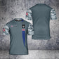 Personalized UK Solider/ Veteran Camo With Name And Rank T-Shirt 3D Printed - 16436736