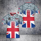 Personalized UK Solider/ Veteran Camo With Name And Rank T-Shirt 3D Printed - 0102230006