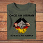 Personalized German Solider/ Veteran Camo With Name And Rank T-Shirt - Always A Soldier - 2002230001