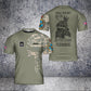 Personalized UK Solider/ Veteran Camo With Name And Rank T-Shirt 3D Printed - 2601240002