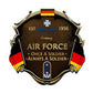 Personalized Rank German Soldier/Veterans Camo Cut Metal Sign - 1677628801