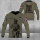 Personalized UK Solider/ Veteran Camo With Name And Rank Hoodie 3D Printed - 0103230002