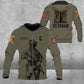 Personalized Norway Soldier/ Veteran Camo With Name And Rank Hoodie 3D Printed - 1677628801