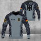 Personalized German Soldier/ Veteran Camo With Name And Rank Hoodie 3D Printed - 16787520