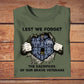 Personalized United Kingdom Solider/ Veteran Camo With Name And Rank T-Shirt - Lest We Forget - 3003230002