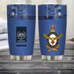 Verre personnalisé à motif camouflage pour vétéran/soldat australien avec rang et nom, imprimé sur toute la surface 0302240001