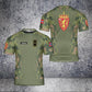 Personalized Norway Solider/ Veteran Camo With Name And Rank T-Shirt 3D Printed - 1705536002