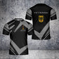 Personalized German Solider/ Veteran Camo With Name And Rank T-Shirt 3D Printed - 17061408