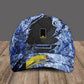Personalized Rank And Name Belgium Soldier/Veterans Camo Baseball Cap - 01705230001 - D04