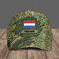 Casquette de baseball camouflage personnalisée pour soldat/vétéran des Pays-Bas - 1605230001 - D04