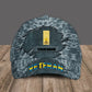 Personalized Rank And Name Sweden Soldier/Veterans Camo Baseball Cap - 1305230001 - D04
