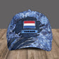 Casquette de baseball camouflage personnalisée pour soldat/vétéran des Pays-Bas - 1605230001 - D04