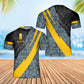 Personalized Sweden Solider/ Veteran Camo With Name And Rank T-Shirt 3D Printed - 1705230002-D04