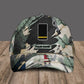 Personalized Rank And Name France Soldier/Veterans Camo Baseball Cap - 2605230003-D04