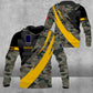 Personalized France Solider/ Veteran Camo With Name And Rank Hoodie 3D Printed - 1685059201 - D04